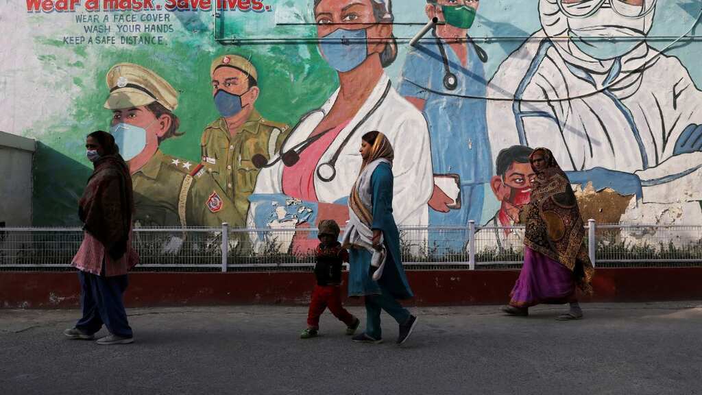 India records over 10,000 daily Covid cases for first time in months