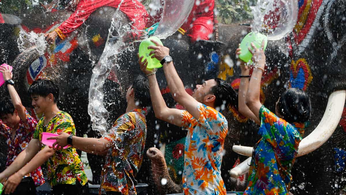 Water guns, hose pipes... Thailand returns to normalcy this Songkran festival