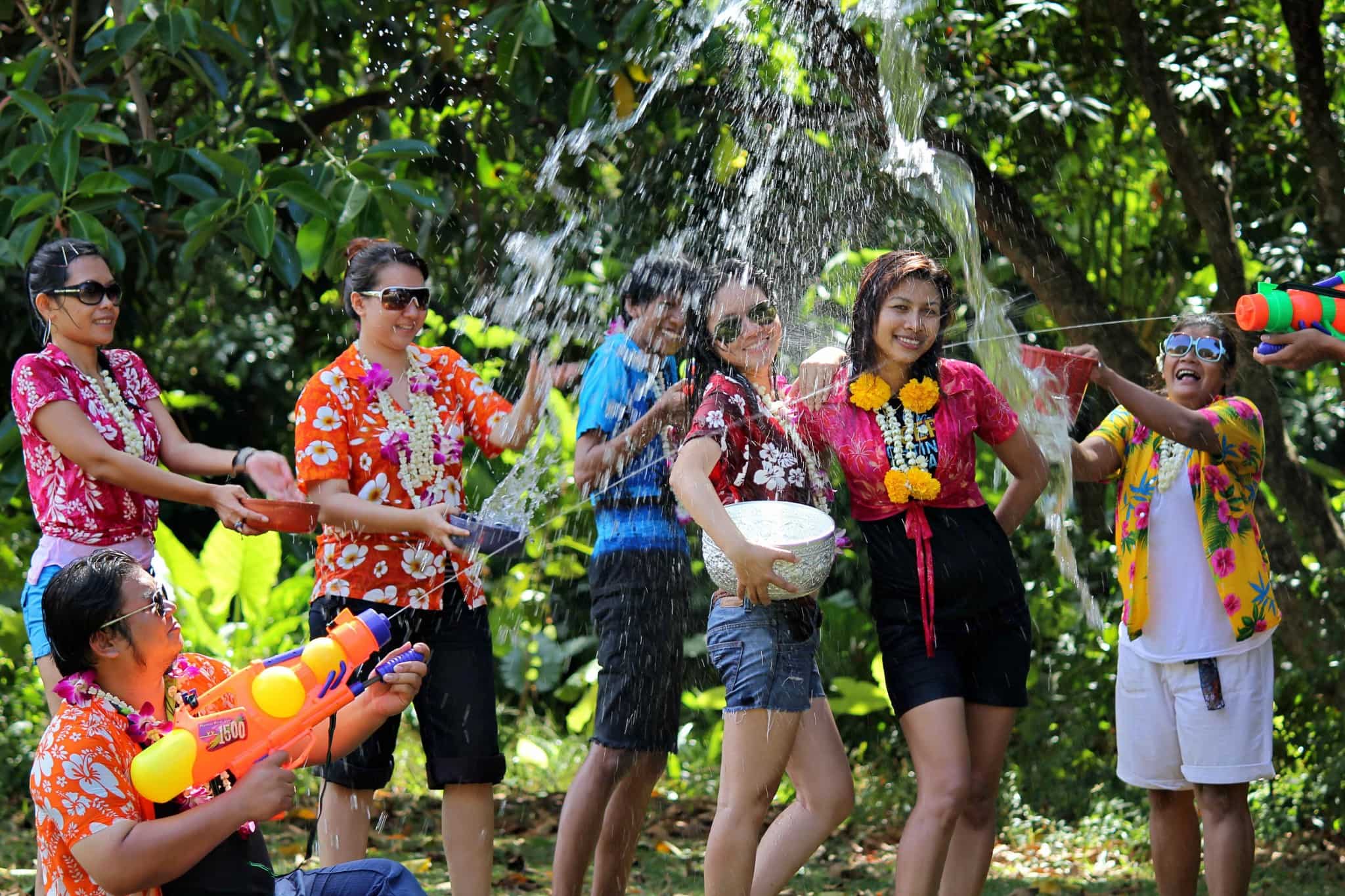 Tourists, locals welcome Thai New Year with vibrant celebrations