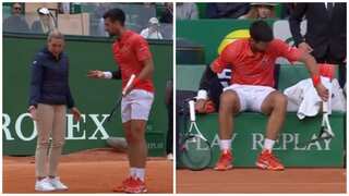WATCH: Djokovic argues with umpire, breaks racquet in anger during Monte Carlo Masters exit