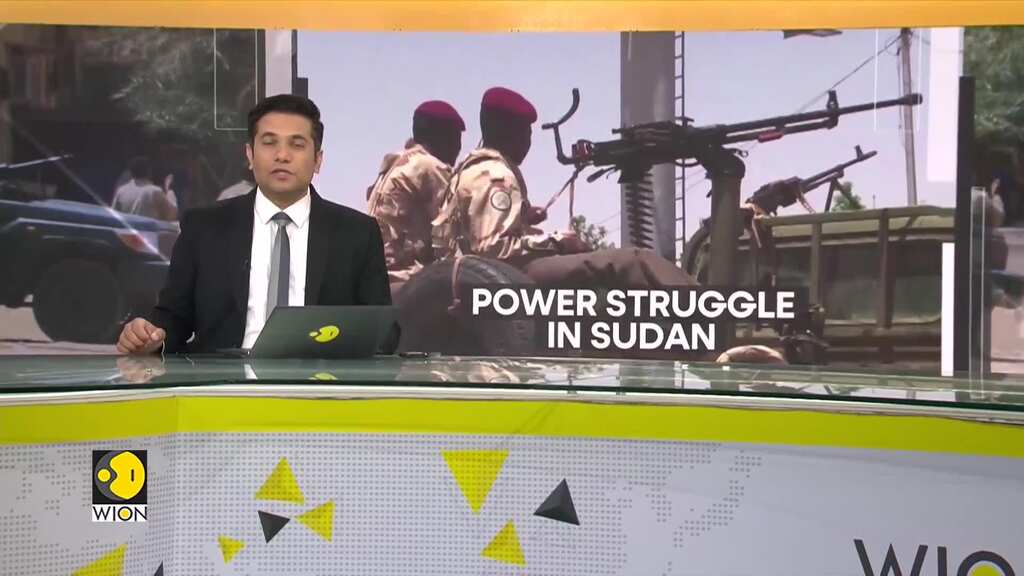 Heavy gunfire and blasts rock Sudan's capital Khartoum as army clashes with paramilitary forces