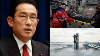 Morning news brief: Attack on Japanese PM, Russian strikes on Ukraine's Sloviansk, and more