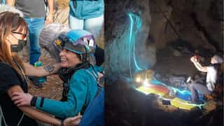 Extreme experiment: A 50-year-old Spanish athlete emerges out of cave after 500 days