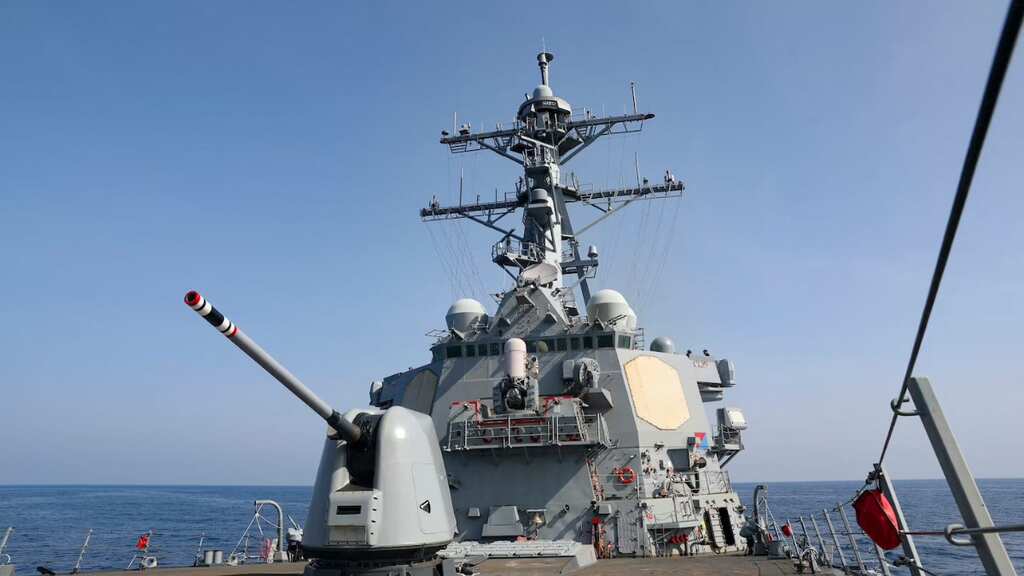 Beijing monitoring US warship which sailed through Taiwan Strait days after China drills