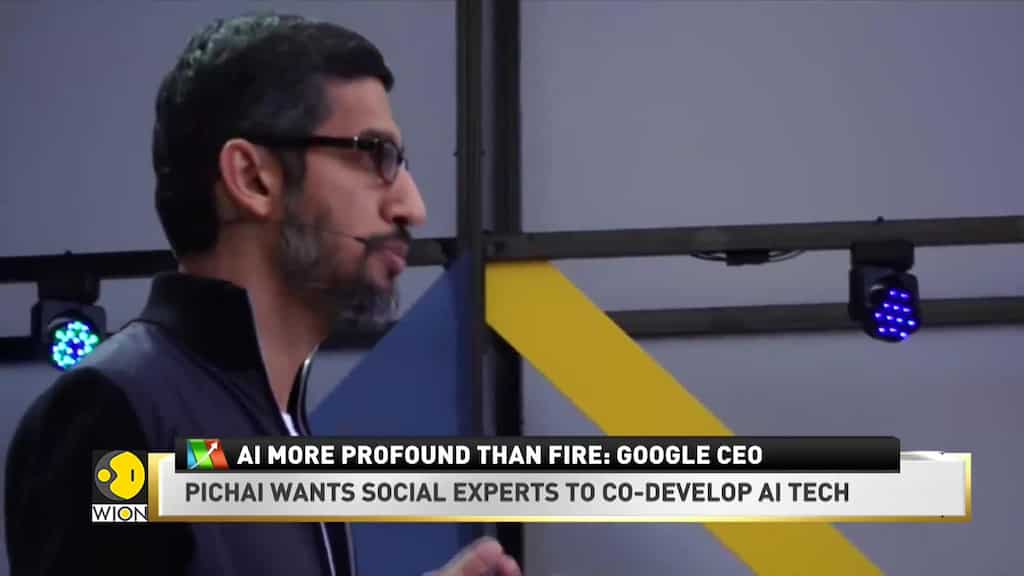 'AI more profound than fire or electricity', says Google CEO Sunder Pichai