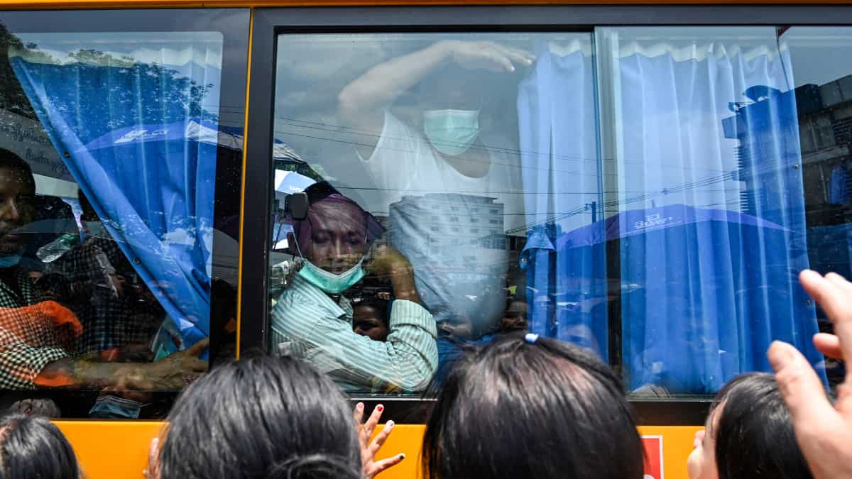 Mass prisoner releases in Myanmar