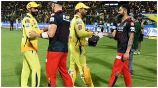 IPL 2023: Virat Kohli, MS Dhoni reunite, have a laugh together after CSK beat RCB in a thriller - Watch