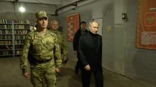 Russia-Ukraine war: Vladimir Putin visits Russian troops in 'annexed' Ukrainian regions
