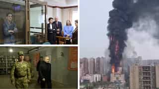 Top 10 world news: 21 died after fire in Beijing hospital, US journalist arrested in Russia denied bail & more