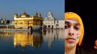 Girl allegedly stopped from entering Golden Temple over tricolour face paint. Watch viral video here