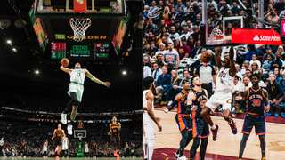 NBA Playoffs: Celtics take 2-0 lead over Hawks, Cavs equal series against Knicks
