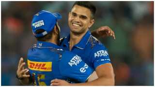 IPL 2023: Arjun Tendulkar takes his maiden wicket in MI's last-over win over SRH - Watch