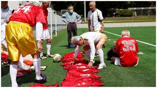Football: Japanese seniors get a kick out of over-80s soccer league