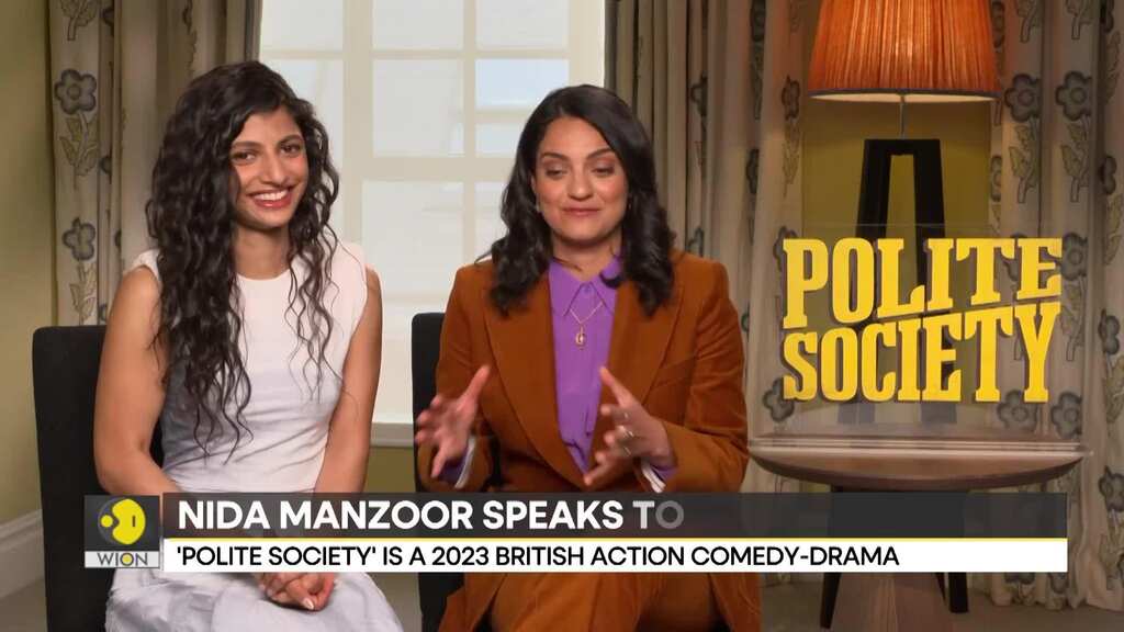 'Polite Society' cast on fighting assassins in Indian bridal costumes | WION Exclusive