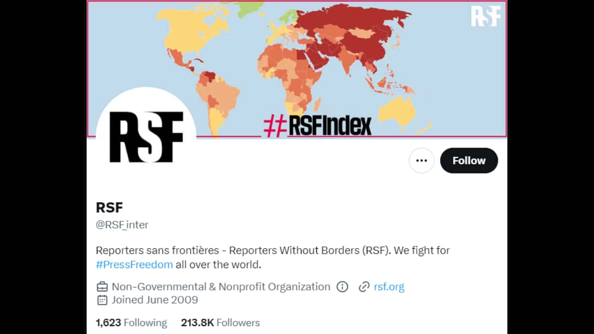 Reporters Without Borders (RSF)