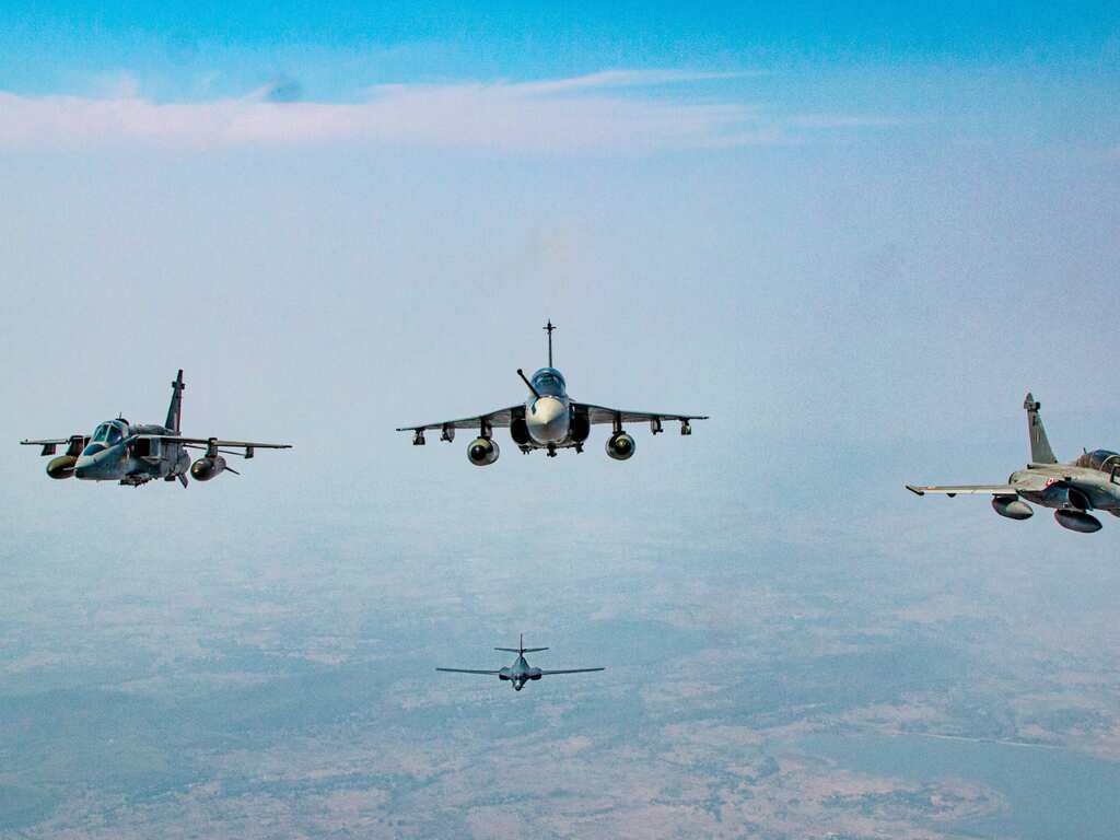 US supersonic bombers made appearance in drill near India- China border