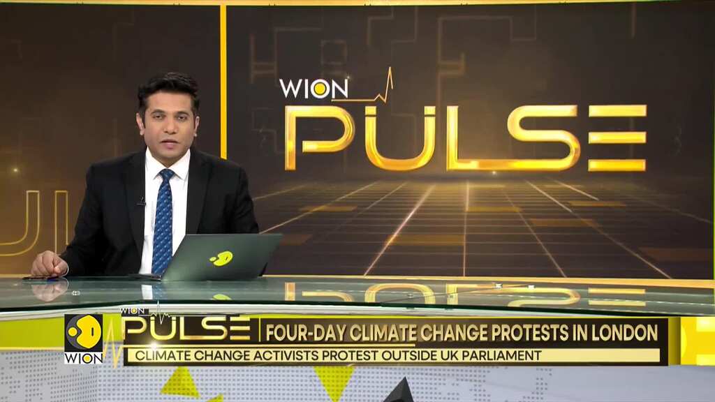 Climate activists launch four day mass protest in London