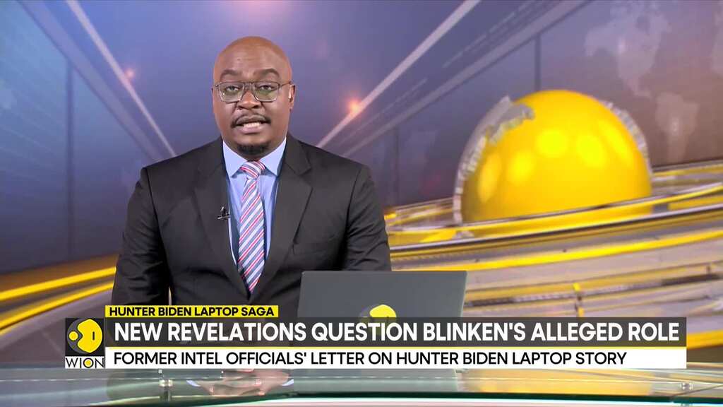 US: Republicans accuse Blinken of attempting to debunk Hunter Biden laptop story