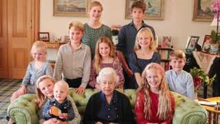 New pic of Queen Elizabeth with great grandkids unveiled on her birth anniversary