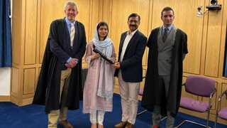 Oxford University awards Nobel Peace Prize winner Malala Yousafzai with prestigious honorary fellowship