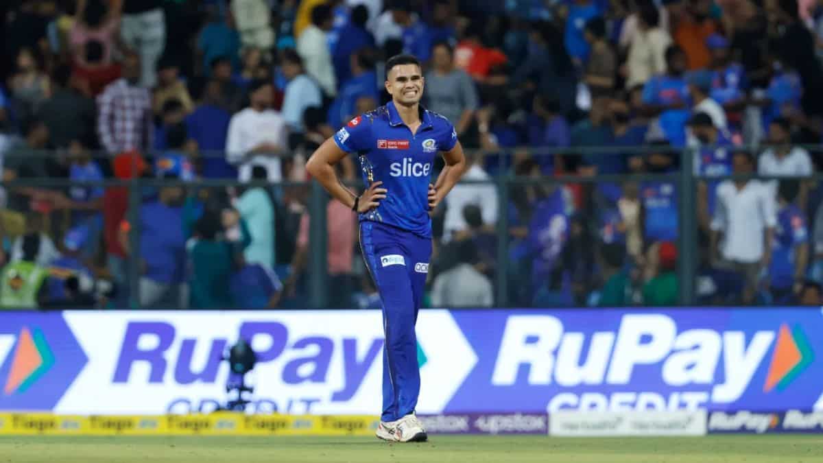 MI's Arjun Tendulkar bowls 31-run over vs Punjab Kings