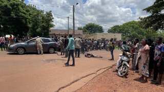 At least nine killed, over 60 injured after triple suicide bombing in Mali