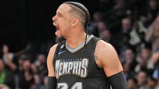 NBA Playoffs 2023: Grizzlies' Dillon Brooks hits Lakers' LeBron James in groin in Game 3, gets ejected - WATCH