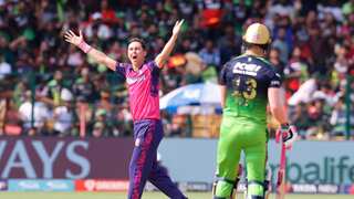 IPL 2023: RR's Trent Boult traps RCB's Virat Kohli LBW on first ball for a duck - WATCH