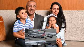 Ex-FBI agent's wife, son locked in plane bathroom, racial discrimination angle being probed