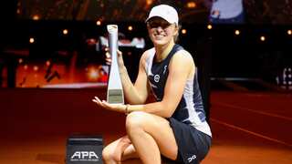 World number 1 Iga Swiatek claims her successive Stuttgart Open title, beats Aryna Sabalenka in straight sets