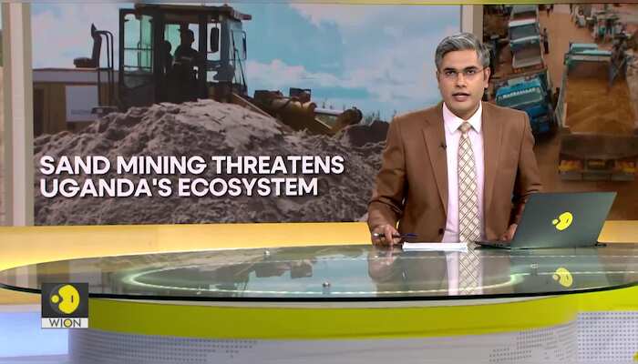 Intense sand mining from Uganda's wetlands is endangering the ecosystem & residents