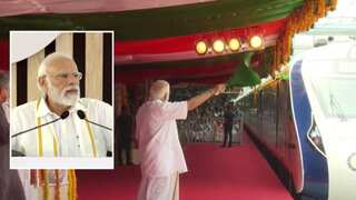 PM Modi flags off Kerala's first Vande Bharat Express train