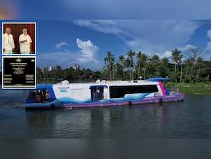PM Modi inaugurates India's first water metro in Kochi