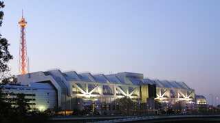 Berlin police search International Congress Centre following emergency call about armed men