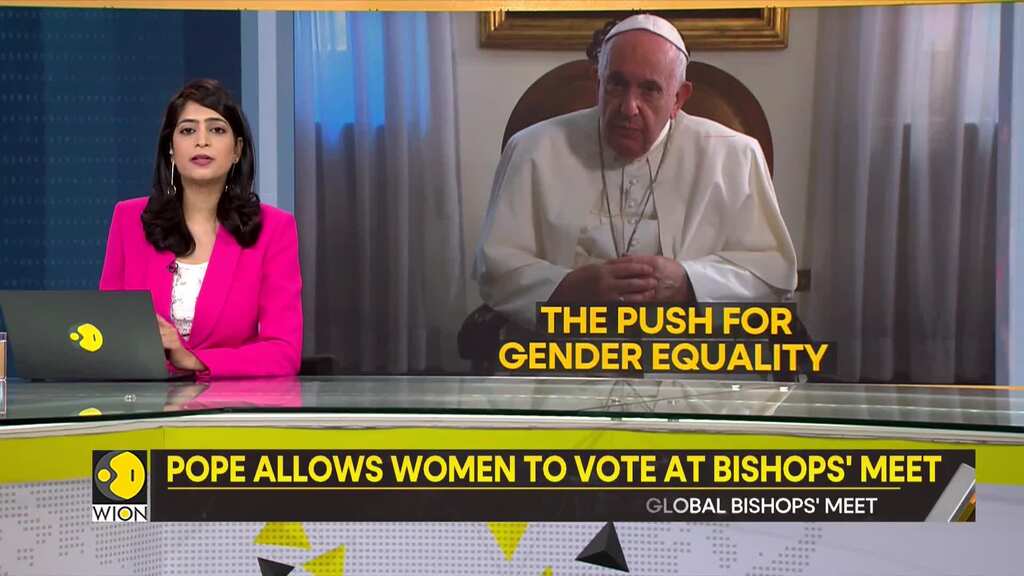 Pope Francis allows women to vote at Bishops' meet
