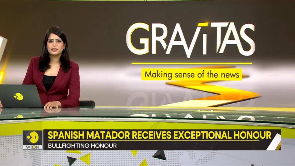 Gravitas: Spanish matador receives exceptional honour