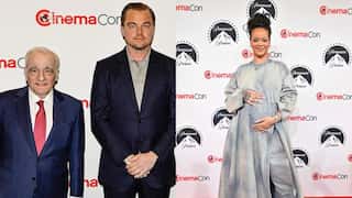 DiCaprio and Scorsese talk 'Killers' as Rihanna hits CinemaCon