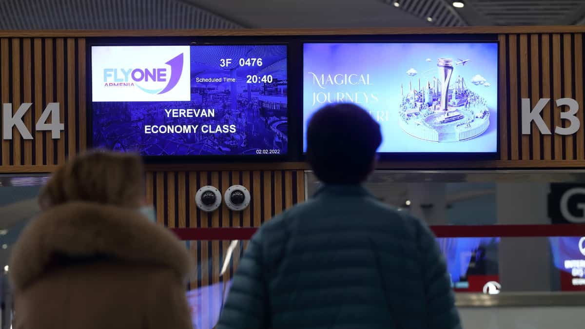 Turkey closes airspace to airline FlyOne Armenia without warning ...