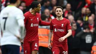 PL: Diogo Jota scores a stoppage-time winner to hand Liverpool a close 4-3 win over Tottenham Hotspur