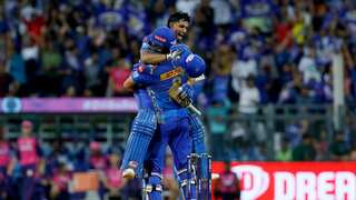 Mumbai Indians pull off highest successful run-chase against Rajasthan Royals at Wankhede in IPL's 1000th game