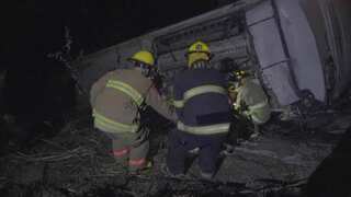 At least 18 dead, dozens injured as tourist bus in Mexico plunges into ravine