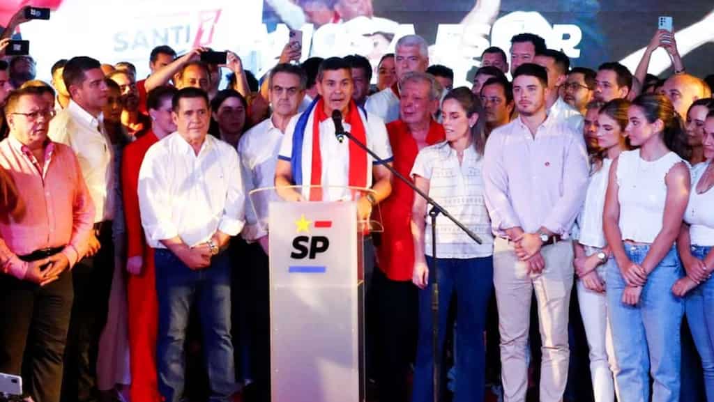 Pro-Taiwan candidate Santiago Pena wins Paraguay's presidential polls