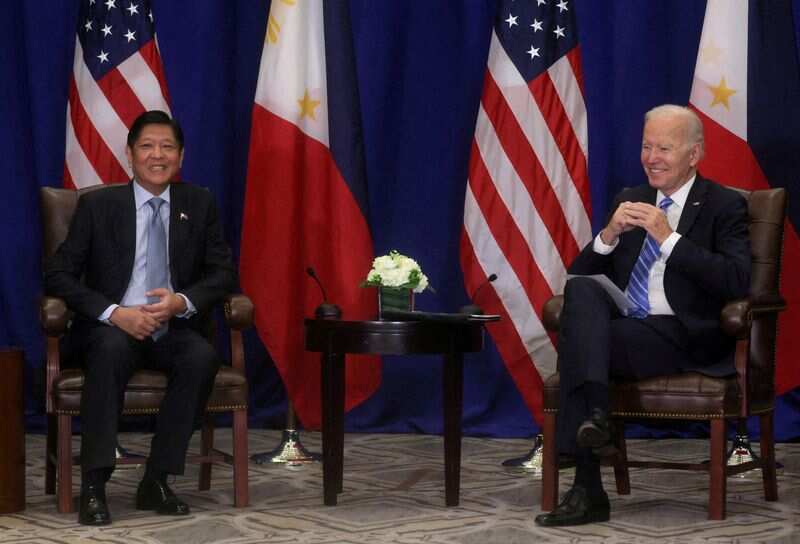 Philippine president travels to United States to forge stronger ties amid tensions with China