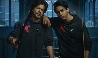 Shah Rukh Khan to work with son Aryan Khan: Duo seen at dubbing studio
