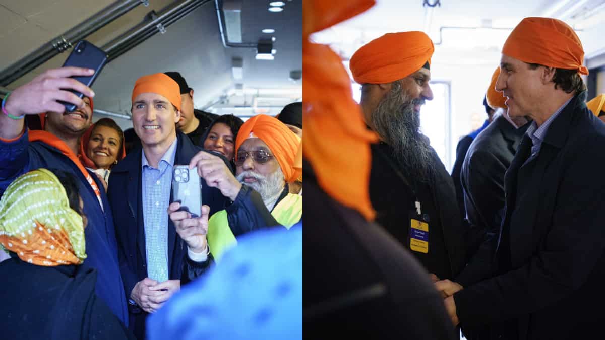 Canadian PM Justin Trudeau attends Khalsa Day celebrations in Toronto Canadian PM Justin Trudeau attends Khalsa Day celebrations in Toronto