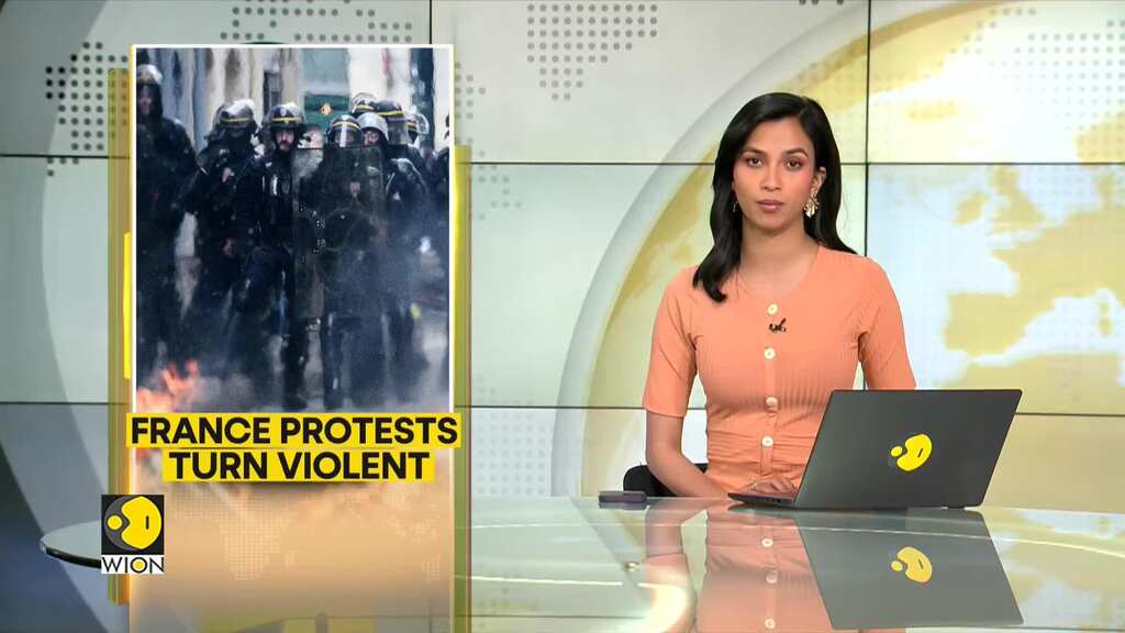 Paris: People vandalise buildings and roads across city | France