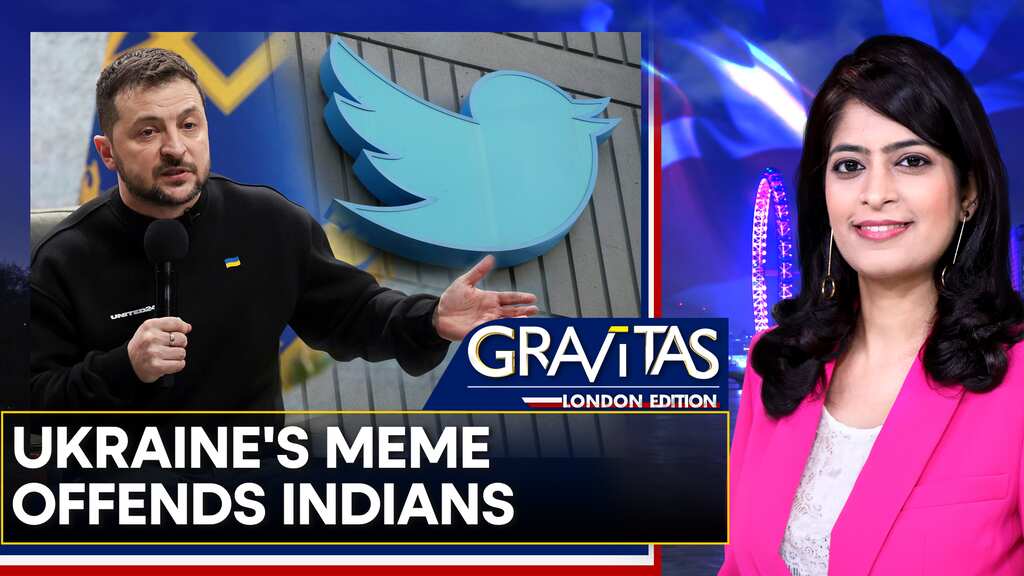 Gravitas: Indians call out Ukraine for its tweet | Meme hurt religious sentiments of Indians