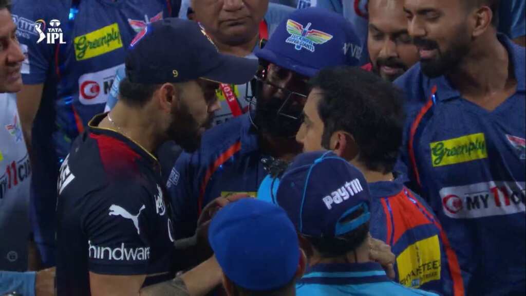 IPL 2023: Virat Kohli, Gautam Gambhir get into heated argument after RCB beat LSG - WATCH