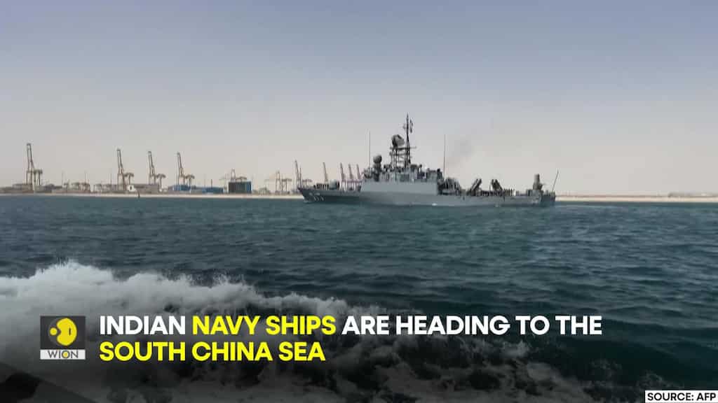 Why are Indian Navy warships heading to the South China Sea?