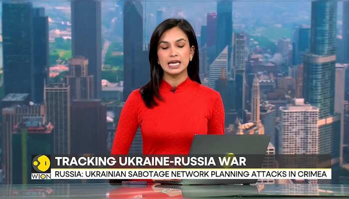 Fuel depot ablaze near key Crimea bridge in Russia